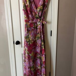 Floral Wrap Dress